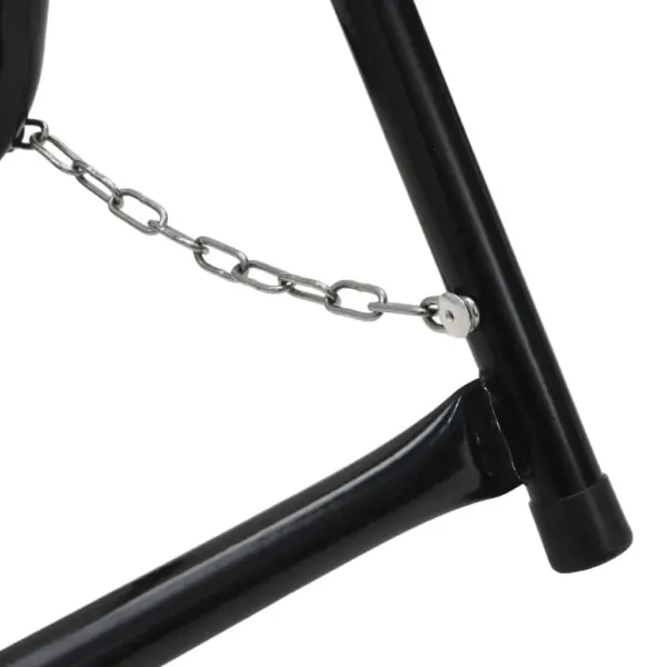 Kokkupandav kastmisvooliku alus, must pulbervärvitud teras, rulliku laius kuni 48 cm, kandevõime 45 kg – 6