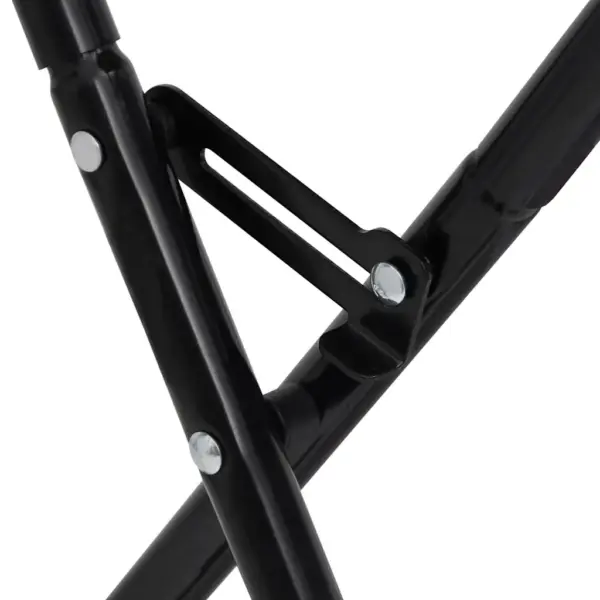 Kokkupandav mähkimislaud külgpanipaikade ja alumise riiuliga, antratsiithall, rauast raam, 80,5 x 67 x 102,5 cm – 6