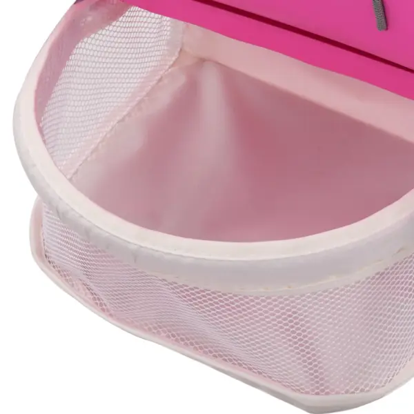 Kokkupandav laste söögitool 5-punkti rihmaga, roosa ja hall, 49 x 82 x 107 cm – 11