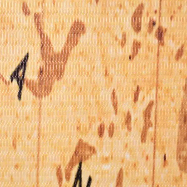 Kokkupandav ruumisirm maailmakaardi mustriga, kollane, 200 x 170 cm – 4