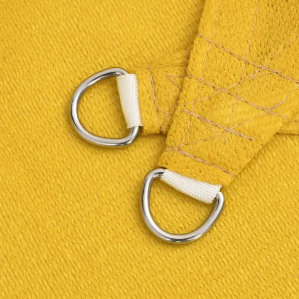 Ristkülikukujuline HDPE päikesepuri 160 g/m², kollane, 3 x 6 m – 5