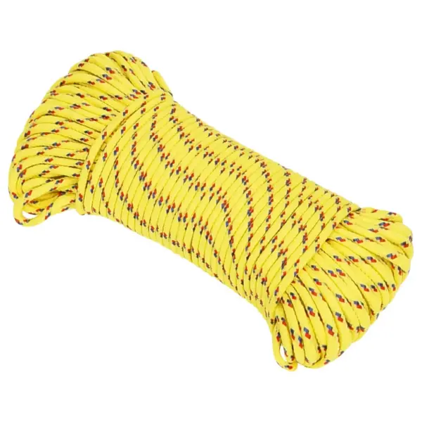 Kollane polüpropüleenist paadiköis, 3 mm, 100 m – 2