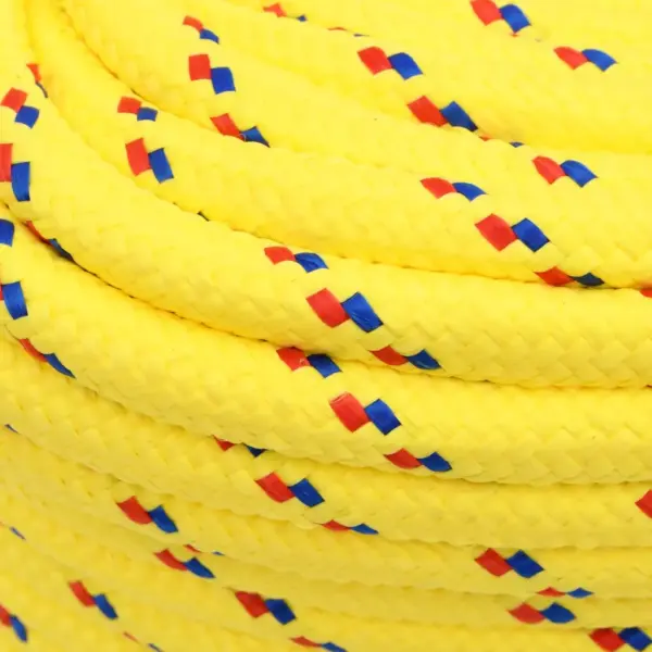 Polüpropüleenist paadiköis, kollane, 18 mm, 50 m – 4
