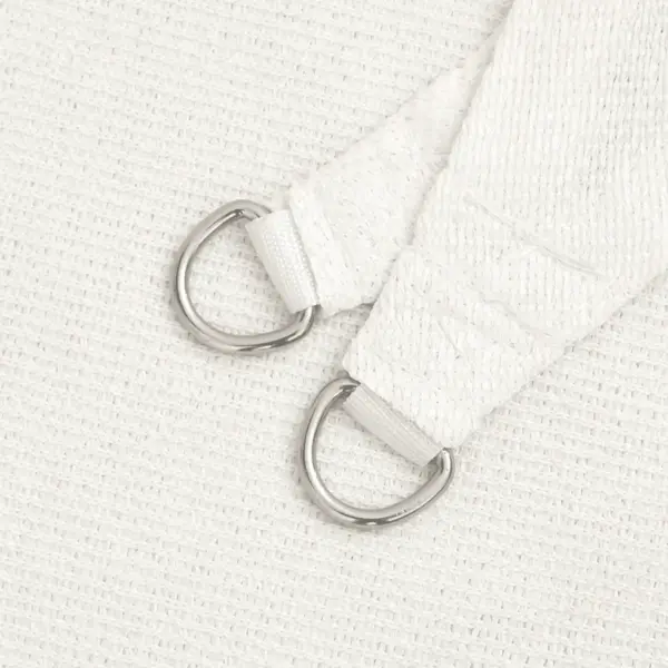 160 g/m² HDPE päikesepuri, kolmnurkne, valge, 3 x 4 x 5 m – 5