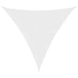 Kolmnurkne veekindel päikesepuri, valge, 3 x 3 x 3 m