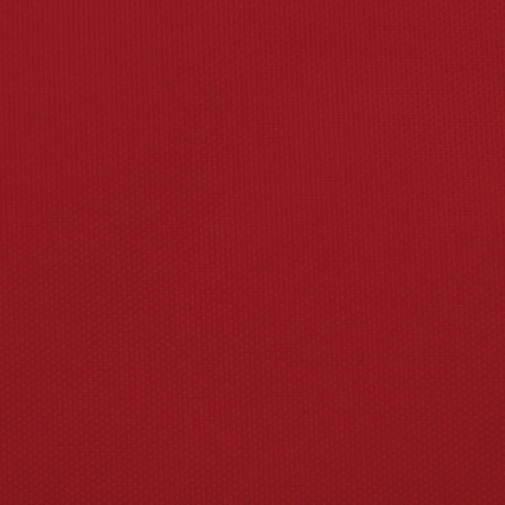 Kolmnurkne veekindel päikesepuri, punane, 3,6 x 3,6 x 3,6 m