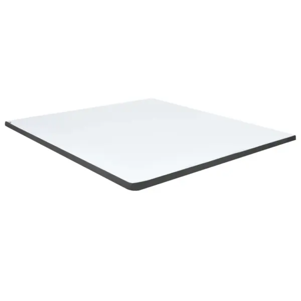 Kontinentaalvoodi vedru- ja pealismadratsiga, tumehall kangas, 160 x 200 cm – 11