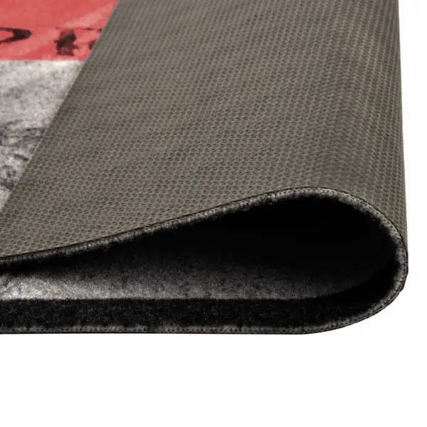 Masinpestav köögi põrandamatt Tomato mustriga, 45 x 150 cm, polüamiid, libisemiskindla lateksalusega – 3