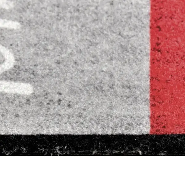 Masinpestav köögi põrandamatt Tomato mustriga, 45 x 150 cm, polüamiid, libisemiskindla lateksalusega – 5