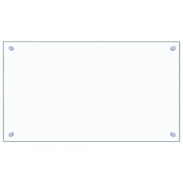 Köögi pritsmekaitse karastatud klaasist, läbipaistev, 70 x 40 cm, 6 mm – 2