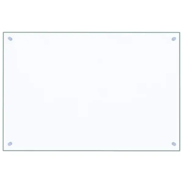 Karastatud klaasist köögi pritsmekaitse, läbipaistev, 90 x 60 cm, 6 mm – 2