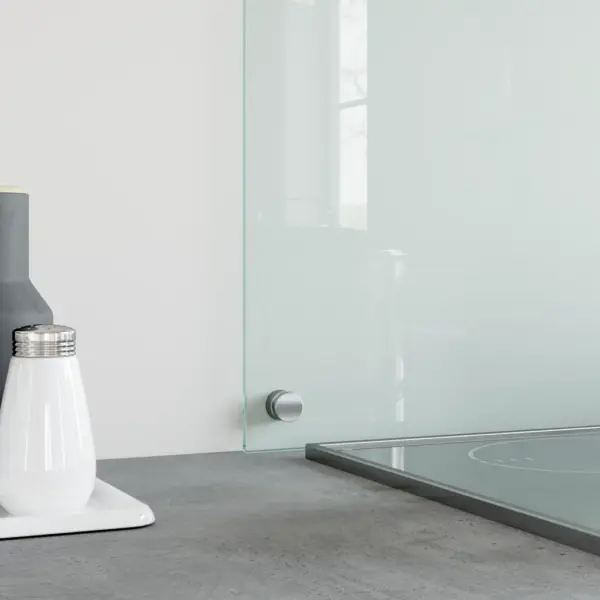 Karastatud klaasist köögi pritsmekaitse, läbipaistev, 90 x 60 cm, 6 mm – 4