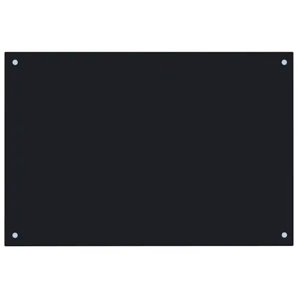 Must köögi pritsmekaitse karastatud klaasist, 90 x 50 cm, 6 mm – 2