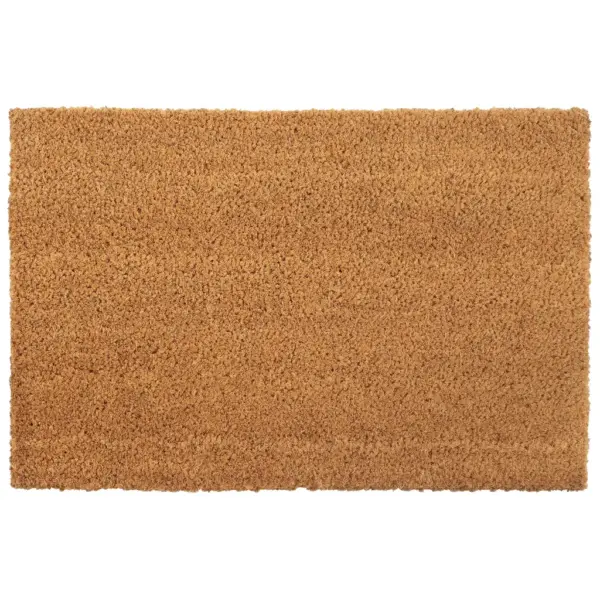 Naturaalsetest kookoskiududest uksematid PVC-alusega, 2 tk, naturaalne, 40 x 60 cm – 2