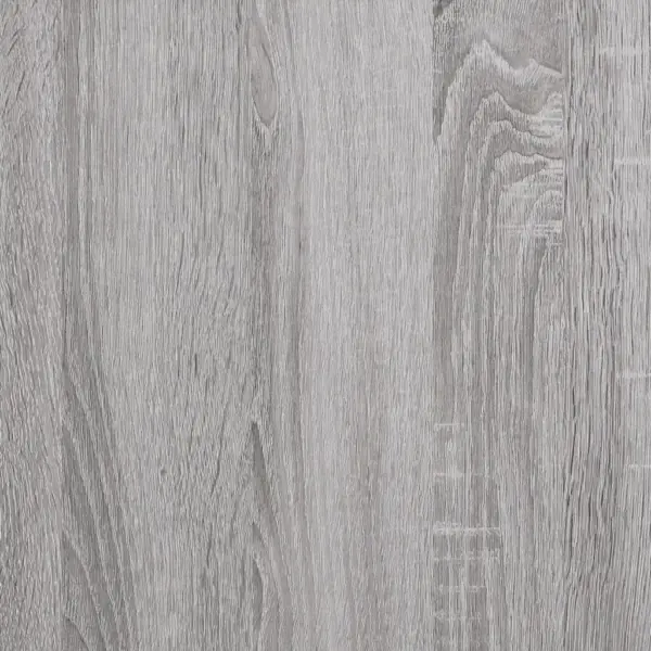 Kõrge kapp hall Sonoma tamme viimistlusega, tehispuit ja metall, 69,5 x 34 x 180 cm – 13