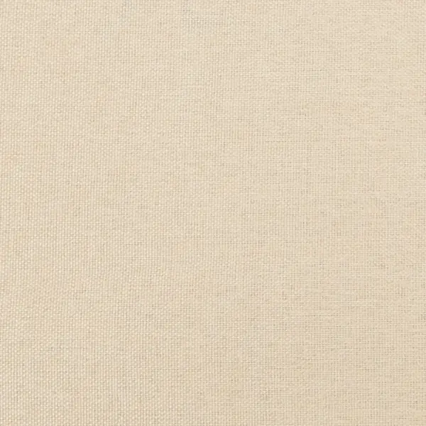 Polsterdatud voodipeats servadega, kreemjasvalge kangas, reguleeritava kõrgusega, 93 x 23 x 118/128 cm – 8