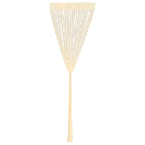 Nöörkardinad uksele ja aknale, 2 tk, kreemjasvalged, 100 x 250 cm – 5