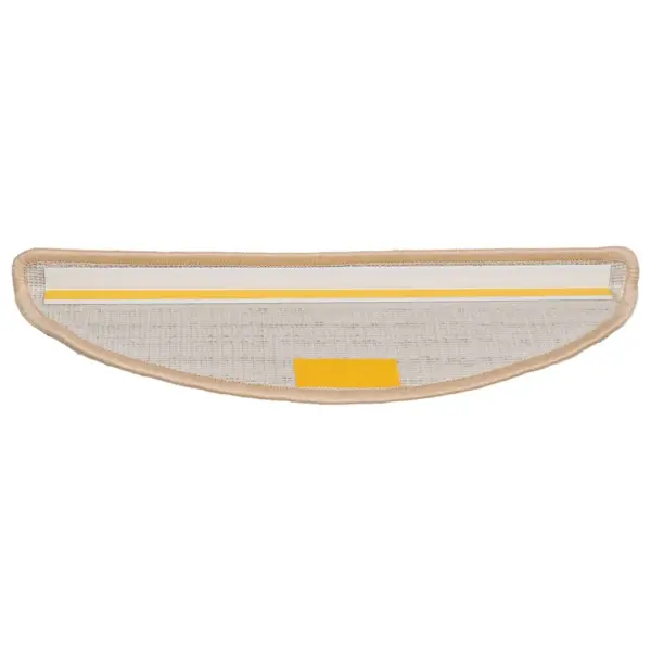 Libisemisvastased trepimatid kahepoolse teibiga, 15 tk, poolringikujulised, kreemjasvalged, 56 x 17 x 3 cm – 5