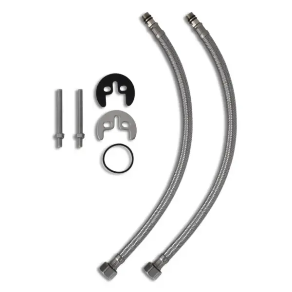 Kroomitud bideesegistite komplekt, 2 tk, tsingisulam, pealepaigaldatav – 5