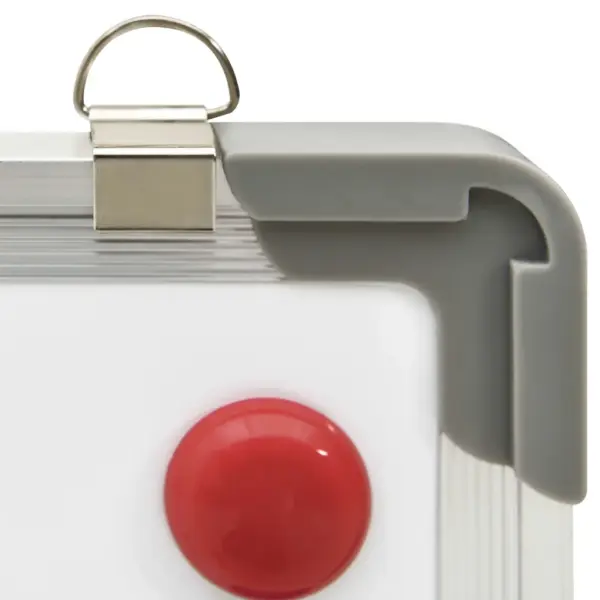 Kuivpuhastatav magnettahvel markeriga, valge, 70 x 50 cm – 6