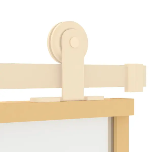 Kuldne liuguks matt ESG-klaasiga, 76 x 205 cm, alumiiniumraam – 7