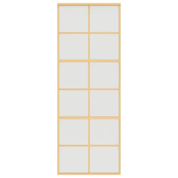 Kuldne liuguks mati ESG-klaasi ja alumiiniumraamiga, 76 x 205 cm – 4