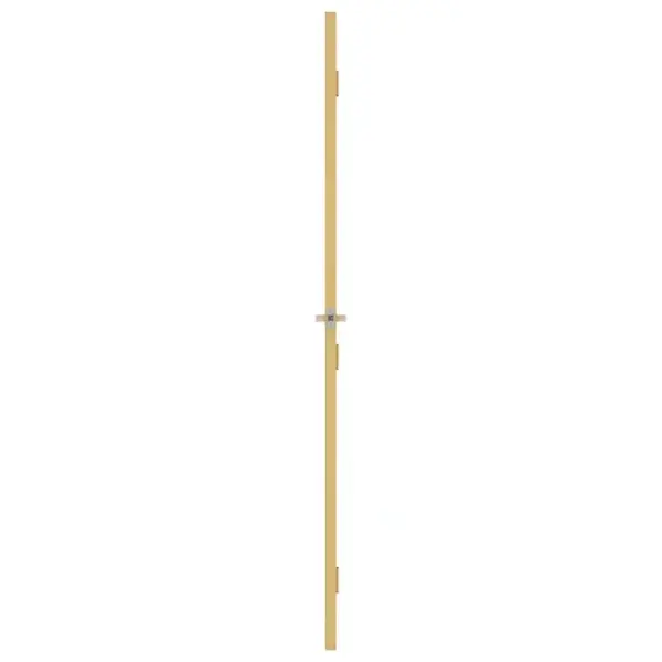 Mattklaasiga kuldne klaasist siseuks, karastatud klaas ja alumiiniumraam, 93 x 201,5 cm – 4