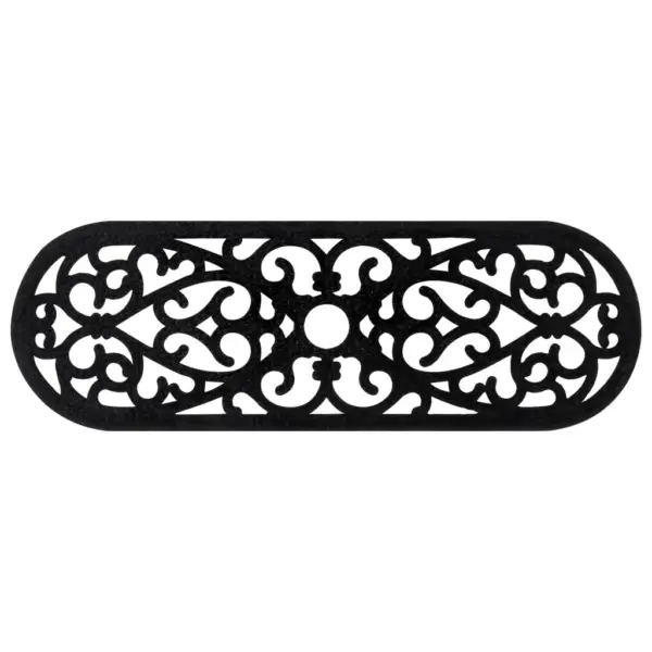 Libisemisvastased kummist trepiastme matid, must, 10 tk, 25 x 75 cm – 6