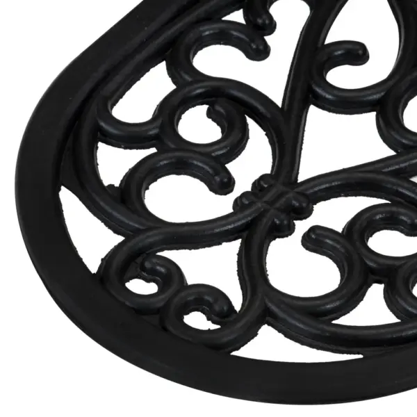 Libisemisvastased kummist trepiastme matid, must, 10 tk, 25 x 75 cm – 7