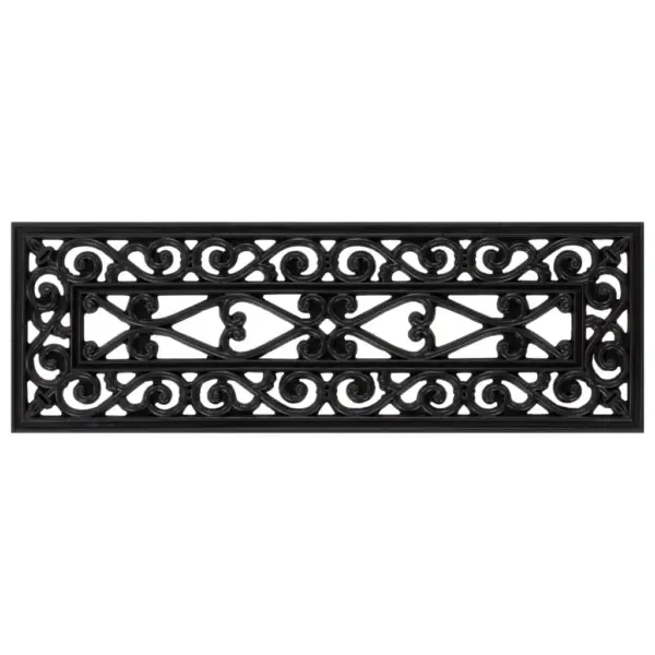 Libisemiskindlad kummist trepiastme matid, 5 tk, must, 25 x 75 cm – 2