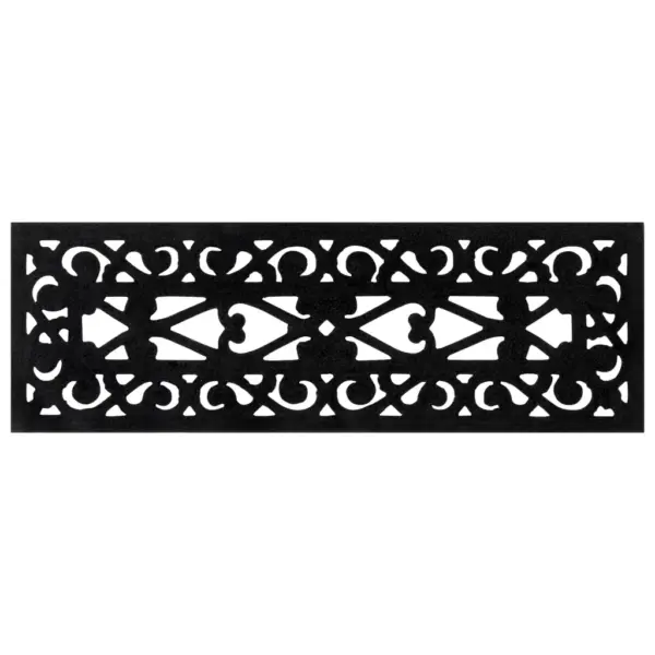 Libisemiskindlad kummist trepiastme matid, 5 tk, must, 25 x 75 cm – 6