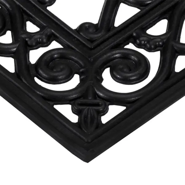 Libisemiskindlad kummist trepiastme matid, 5 tk, must, 25 x 75 cm – 7