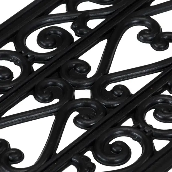 Libisemiskindlad kummist trepiastme matid, 5 tk, must, 25 x 75 cm – 8