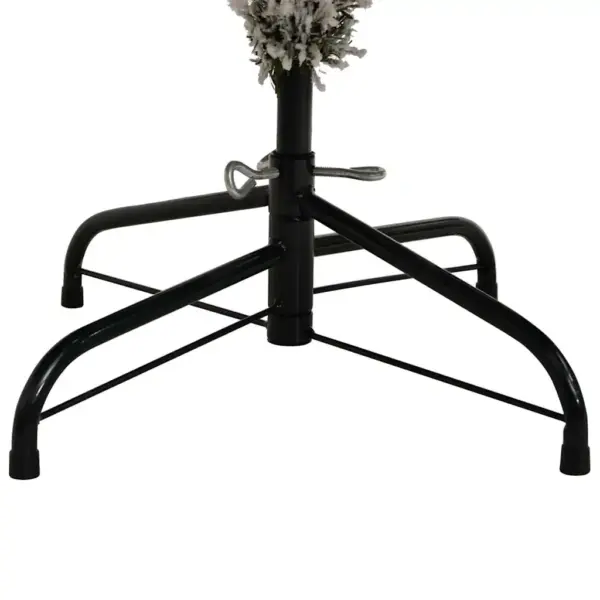 Kunstkuusk LED-tulede ja kuulikomplektiga, lumise efektiga, roheline-valge, 210 cm – 11