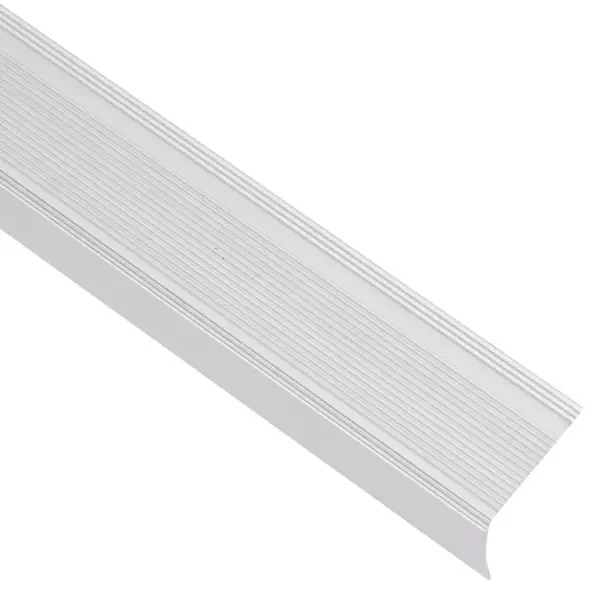 L-kujuline trepiservaliist kahepoolse teibiga, 5 tk, alumiinium, hõbedane, 100 cm – 3