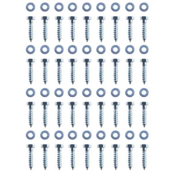 L-kujulised pinnaseankrud mängutorni stabiliseerimiseks, 12 tk, tsingitud teras, 5 x 5 x 50 cm – 5