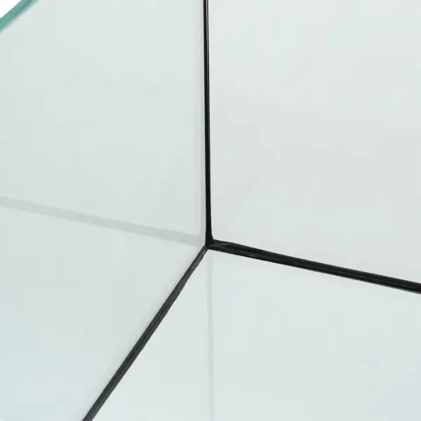 Läbipaistev klaasakvaarium 40 x 25 x 25 cm, lekkevaba, 360° vaatega – 9