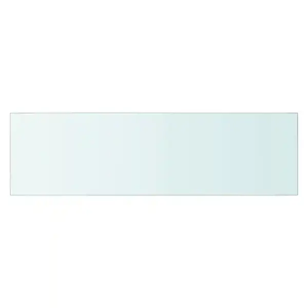 Läbipaistev karastatud klaasist riiuliplaat, 70 x 20 cm – 2