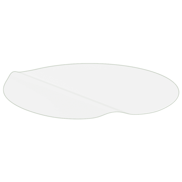 Ümmargune läbipaistev lauakaitse, PVC, Ø 120 cm, 1,6 mm – 4