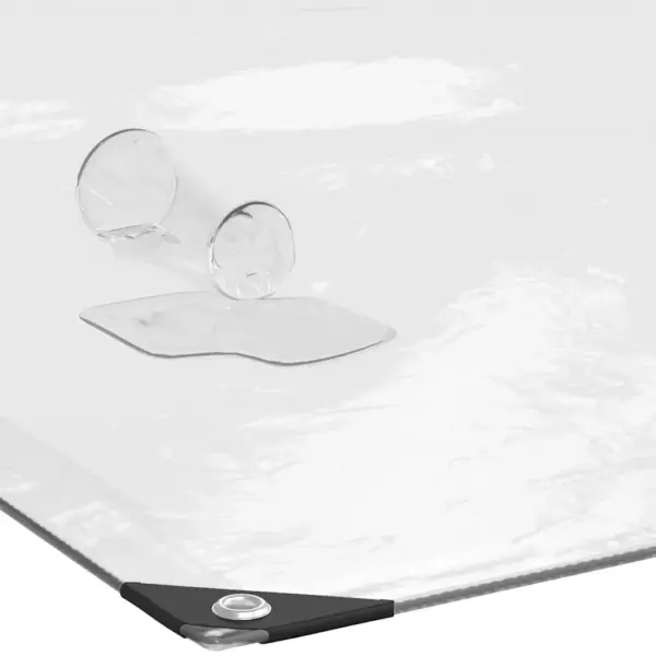 Läbipaistev presendikate aasadega, PE, 2 x 5 m, 140 g/m² – 4