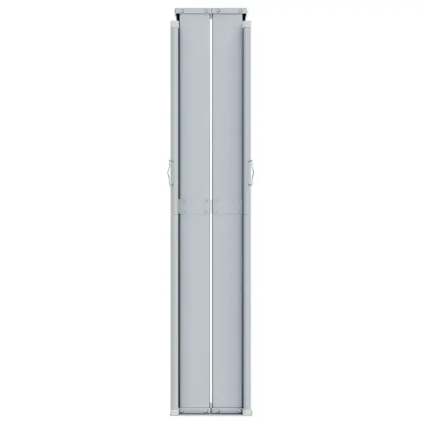 Lahtitõmmatav aia külgsein privaatsuse ja tuulekaitsega, kreemjasvalge, 160 x 1000 cm – 4