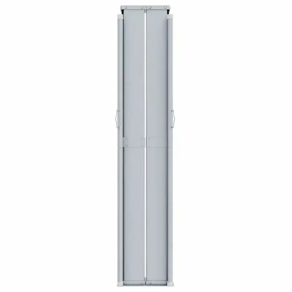 Lahtitõmmatav terrassi külgsein privaatsuse ja tuulekaitseks, kreemjasvalge, 180 x 600 cm – 5