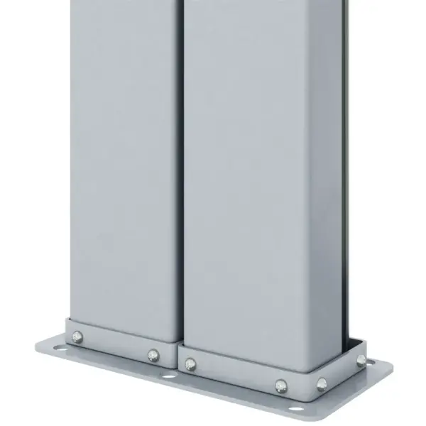 Lahtitõmmatav kahepoolne külgsein terrassile, pruun, 160 x 1200 cm – 5