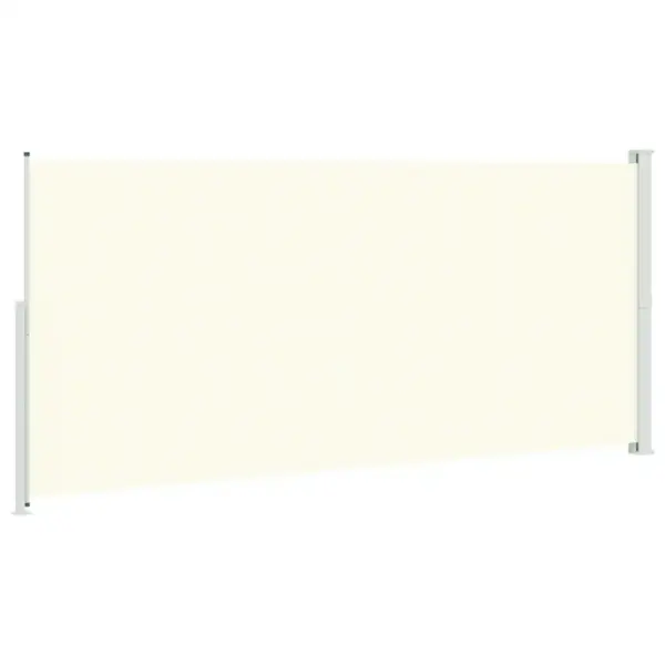 Lahtitõmmatav terrassi külgsein, kreemjas ja hall, 220 x 500 cm – 6