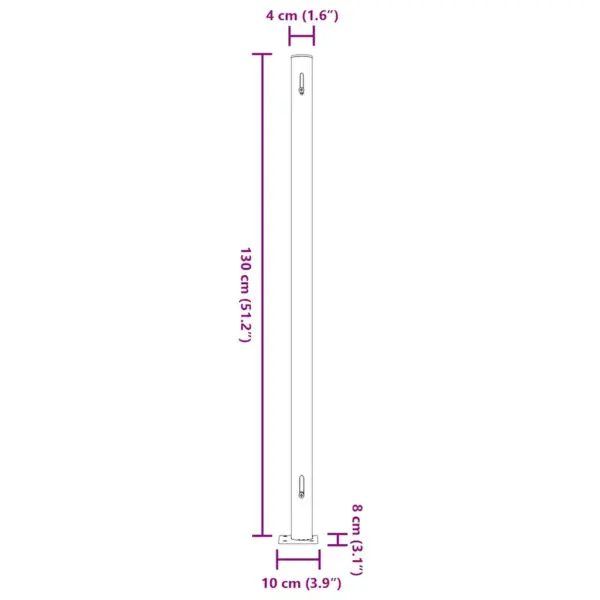 Lahtitõmmatav terrassi külgsein, kreemjas ja hall, 220 x 500 cm – 10