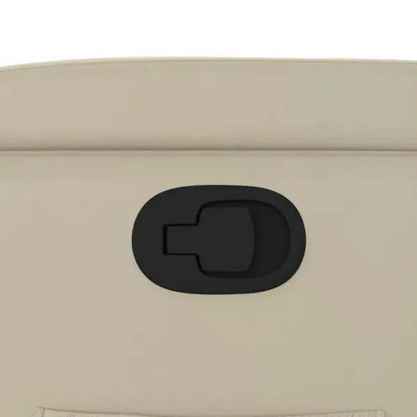 Lamav tugitool kreemikas kunstnahast, manuaalse lamamisfunktsiooniga – 9