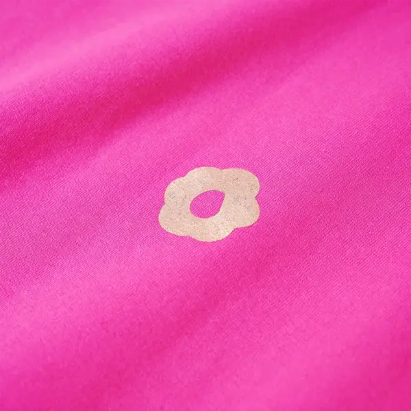 Laste dressipluus lilletrükiga, tumeroosa, suurus 140 – 4