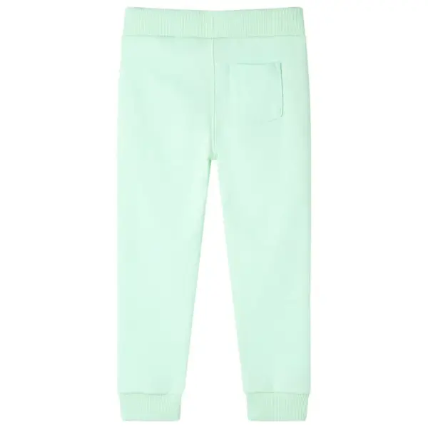 Laste dressipüksid pingutusnööriga ja sooniksäärtega, erkroheline, suurus 128 (7–8 a) – 2