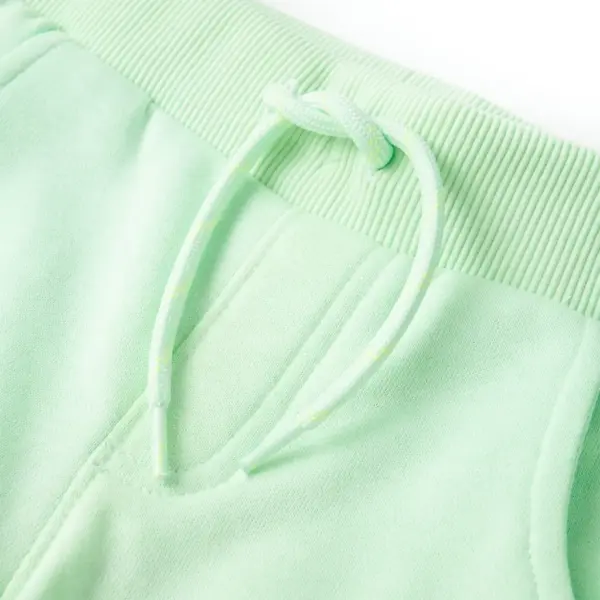 Laste dressipüksid pingutusnööriga ja sooniksäärtega, erkroheline, suurus 128 (7–8 a) – 4