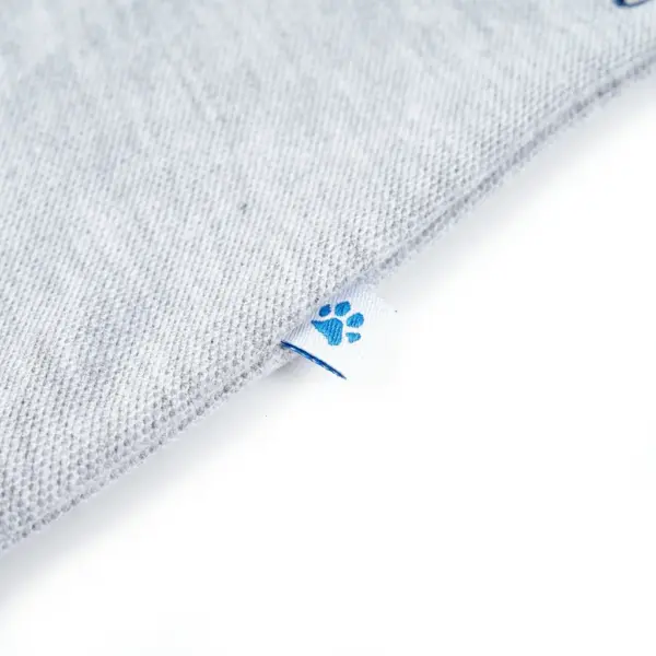 Laste polosärk jalgrattamustriga, hallisegu, suurus 104 – 4